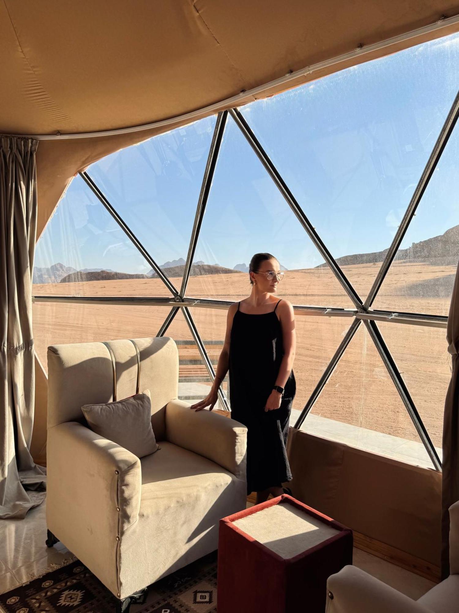 Wadi Rum Rose Luxury Camp Bagian luar foto