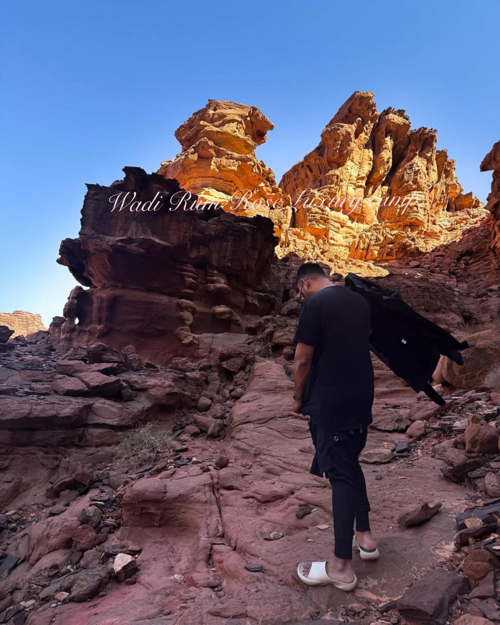 Wadi Rum Rose Luxury Camp Bagian luar foto