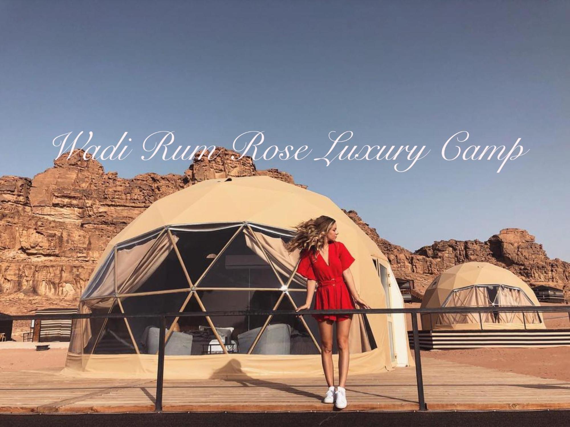 Wadi Rum Rose Luxury Camp Bagian luar foto