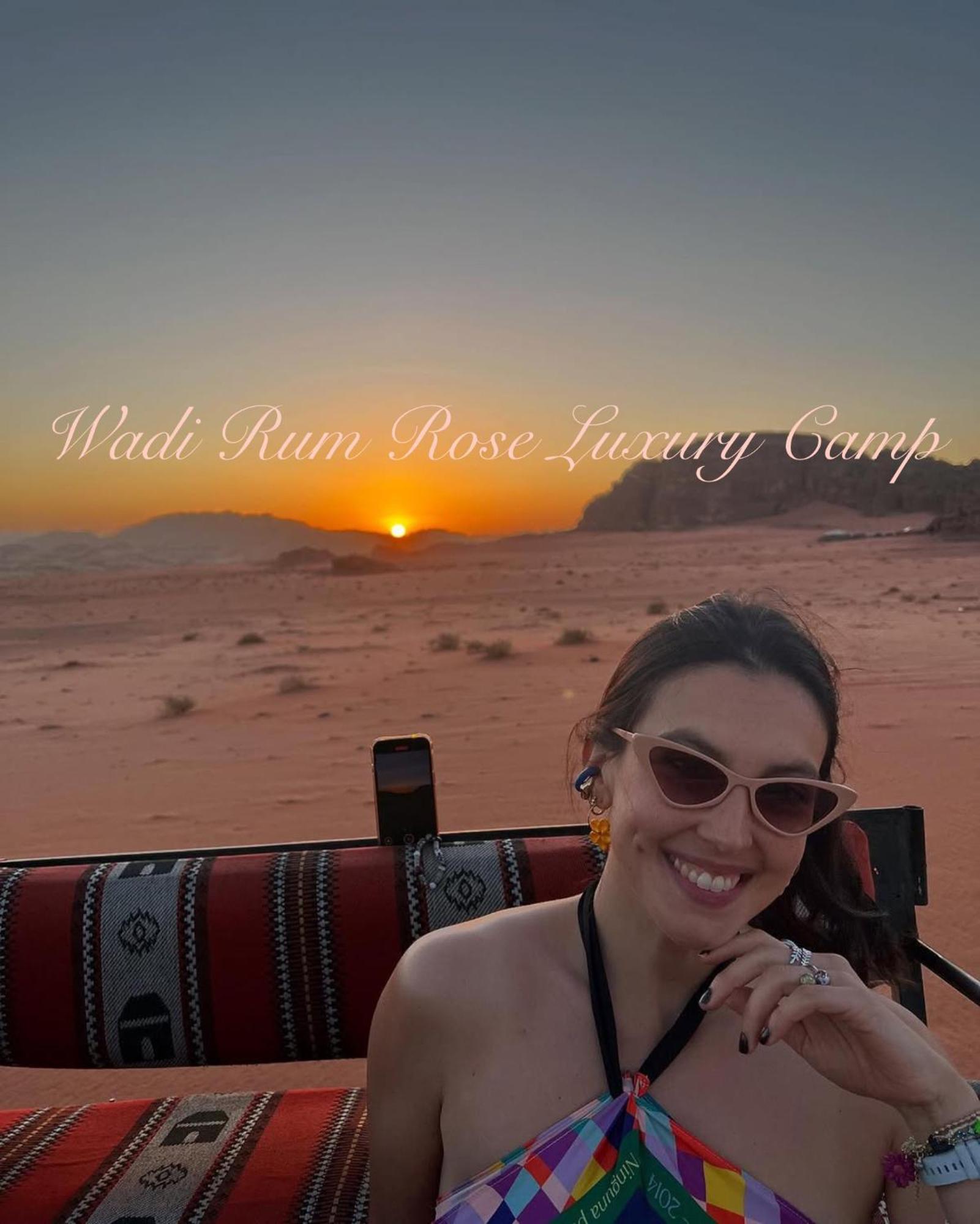 Wadi Rum Rose Luxury Camp Bagian luar foto