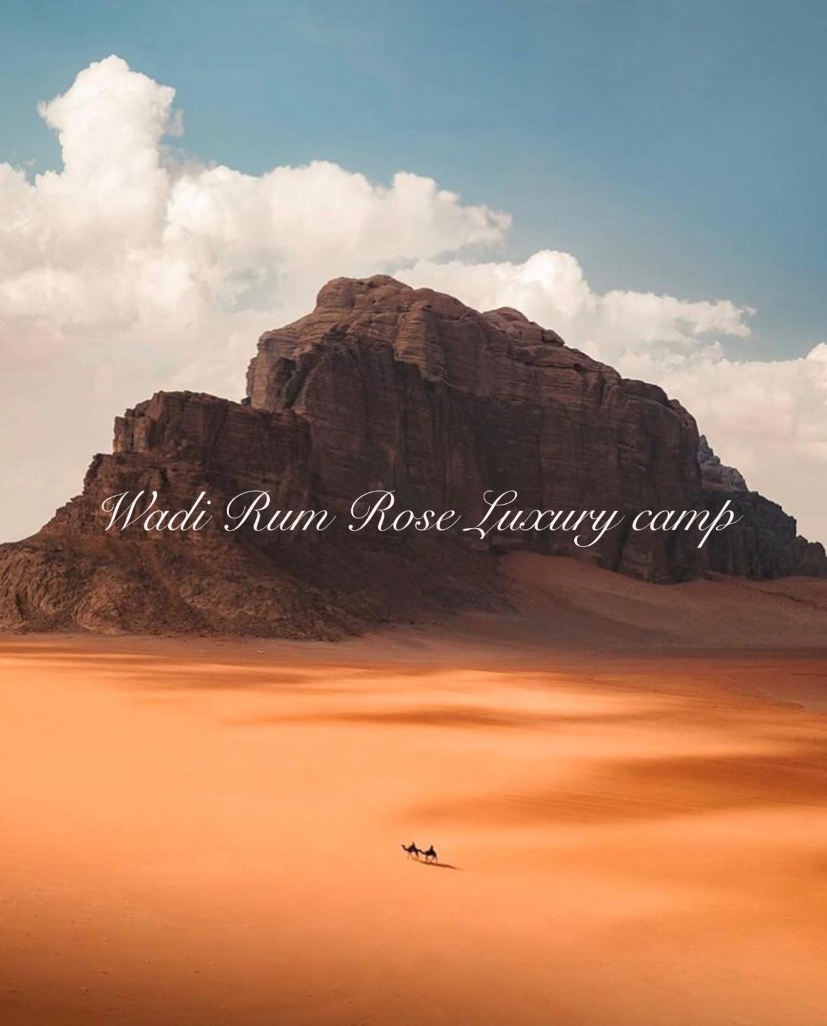 Wadi Rum Rose Luxury Camp Bagian luar foto